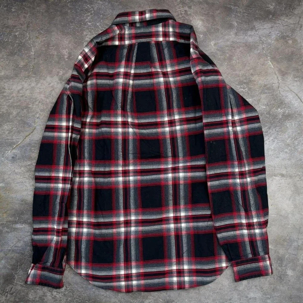 Polo Ralph Lauren Button Up Plaid Shirt Men's XL Long Sleeve Preppy Old Money